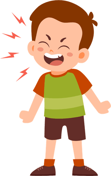 Personagem da emoção Raiva