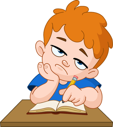 Personagem da emoção Tédio