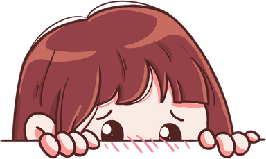 Personagem da emoção Vergonha